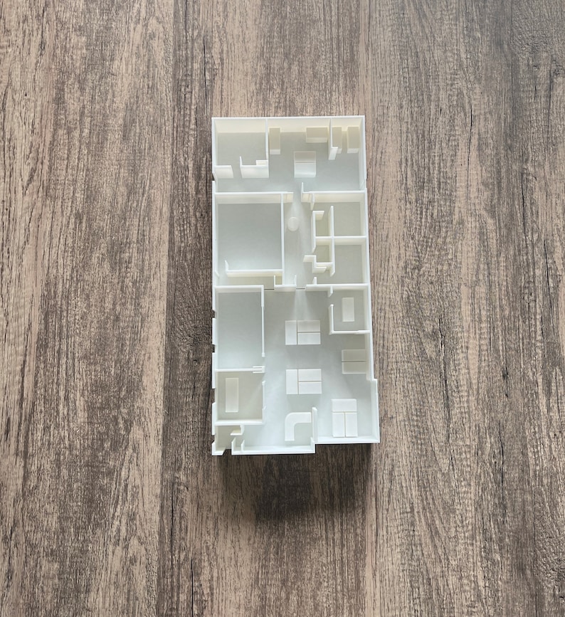 Dunder Mifflin 3D Model for Craft 3D Floor Plan the Office - Etsy