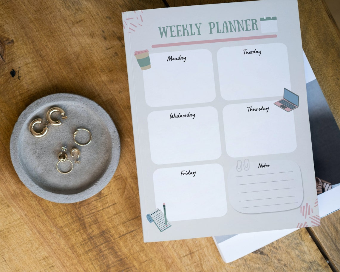 Daily Planner Printable, Weekly Planner Printable, Saturday Planner, Sunday Planner, to Do List