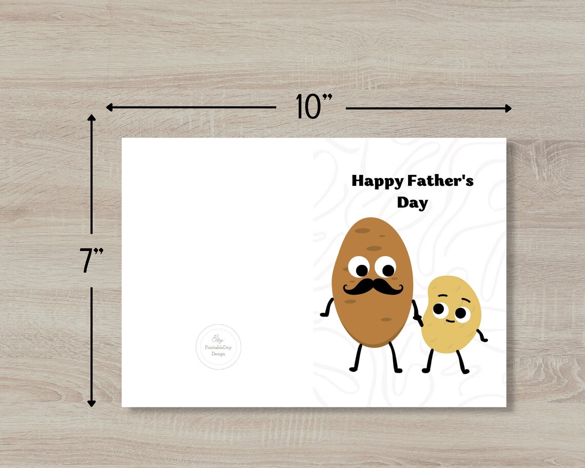 Fathers Day Card, Printable Father's Day Card, Funny, Dad Day Card ...