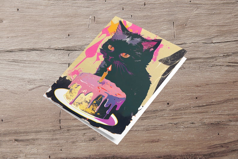 Birthday Card For Cat Lover Printable Greeting Card Cat Lady Card birthday-card-for-cat-lover-printable-greeting-card-cat-lady-card