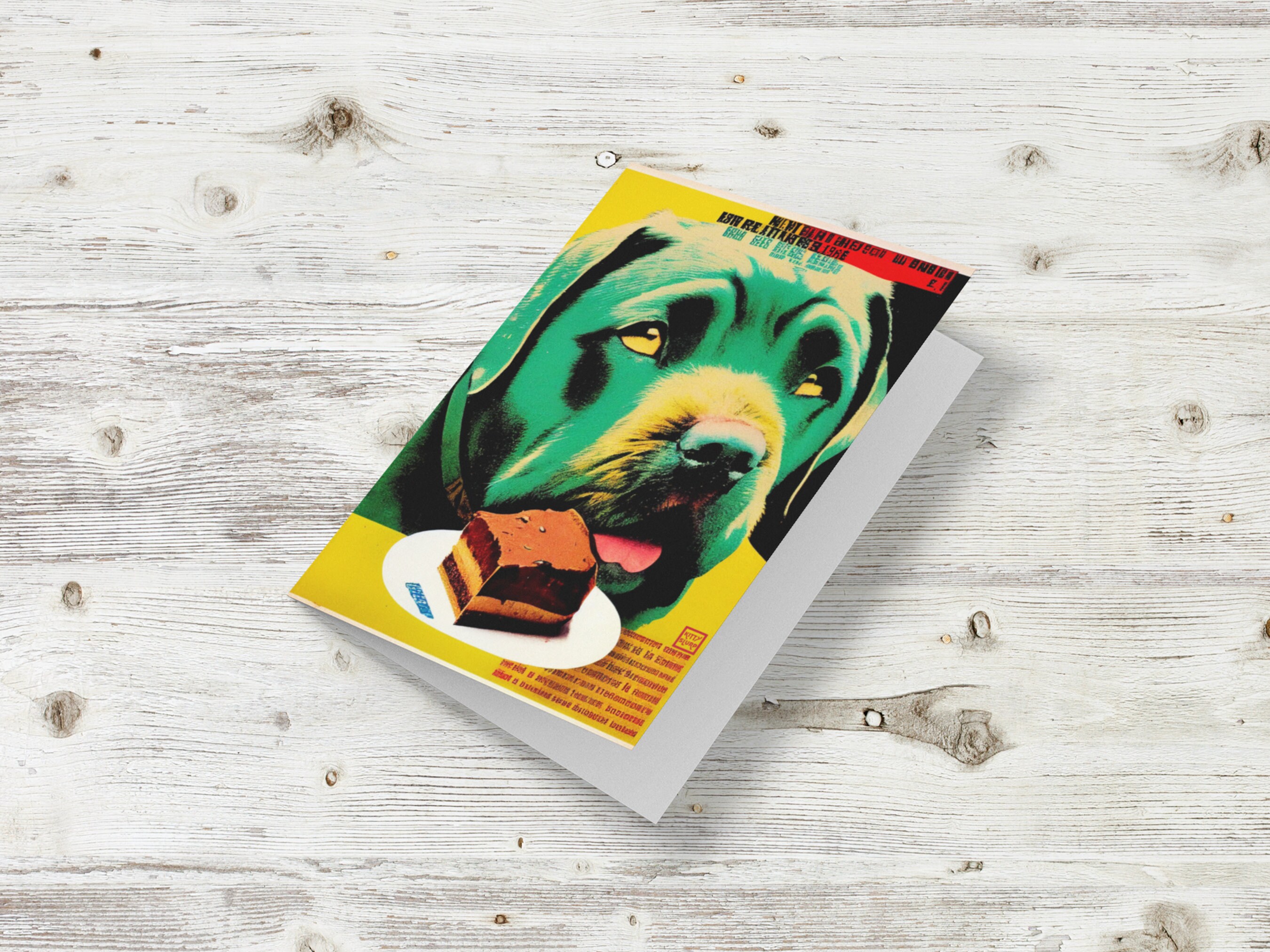 Funny Dog Happy Birthday Card, Printable Birthday Card, Funny Dog Card ...