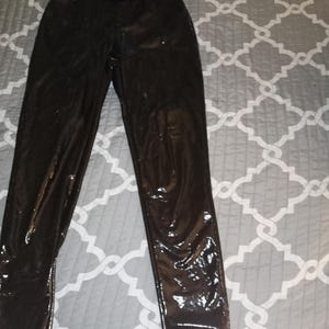 Trendy Vinyl Faux Leather Pants-Stylish & Comfortable, Perfect for Any Occasion