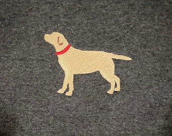 Vintage 90s yellow Labrador Retriever Dog Crewneck - Etsy