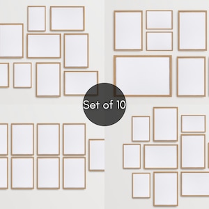 30 Wooden Frames Mockup Bundle, Gallery Wall Frame Art Print Mockup,  Blank Mockup Template, Wall Art Poster Mockup - JPG Digital Download, Gallery Wall Art, Gallery Wall Frames Mockup, Gallery Mockup, Wooden Mockup, Picture Frame Mockup, 8x11 Mockup