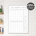 Editable Family Command Center Printable Google Sheets - Etsy