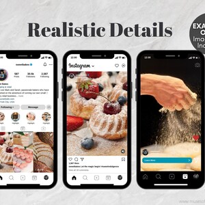 20 Editable instagram Mockup Templates, Social Media Mockup Templates, Editable Canva Templates, Drag and Drop Mockup Templates, Etsy Listing Mockup, Instagram Profile Mockup, Instagram Reels Mockup, Instagram Reels Template, Instagram Story Digital