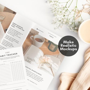30 Canva Book Mockup, Magazine Mockup, Paper Mockup, Drag and Drop Workbook Mockup, Hard Cover Book Mockup, Open Book Mockup, Canva Templates - Instant Digital Download, Canva Magazine Mockup, Ebook Mockup Canva Book Mockup Canva Mockup Templates