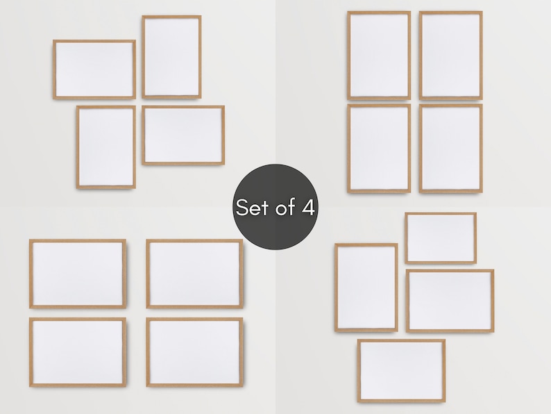 30 Wooden Frames Mockup Bundle, Gallery Wall Frame Art Print Mockup,  Blank Mockup Template, Wall Art Poster Mockup - JPG Digital Download, Gallery Wall Art, Gallery Wall Frames Mockup, Gallery Mockup, Wooden Mockup, Picture Frame Mockup, 8x11 Mockup