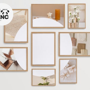 30 Wooden Frames Mockup Bundle, Gallery Wall Frame Art Print Mockup,  Blank Mockup Template, Wall Art Poster Mockup - JPG Digital Download, Gallery Wall Art, Gallery Wall Frames Mockup, Gallery Mockup, Wooden Mockup, Picture Frame Mockup, 8x11 Mockup