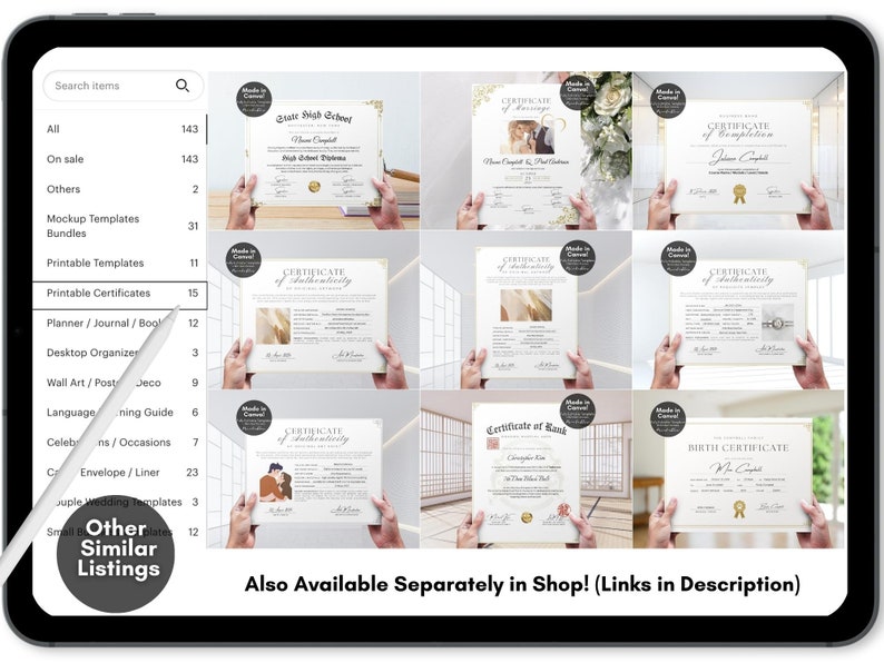 Editable Reiki Certificate of Completion, Usui Shiki Ryoho Reiki Attunement Certification, Printable Certificate of Reiki Healing, Custom Certificate Template, Editable Canva Templates - Digital Download Reiki Master Reiki First Degree Reiki Second