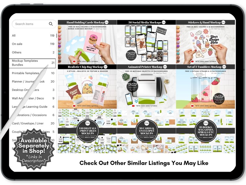 20 Editable instagram Mockup Templates, Social Media Mockup Templates, Editable Canva Templates, Drag and Drop Mockup Templates, Etsy Listing Mockup, Instagram Profile Mockup, Instagram Reels Mockup, Instagram Reels Template, Instagram Story Digital