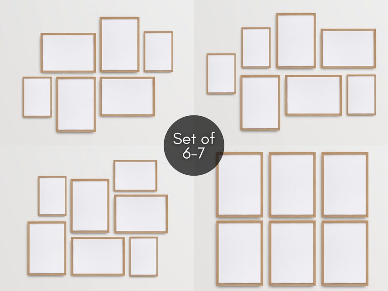 30 Wooden Frames Mockup Bundle, Gallery Wall Frame Art Print Mockup,  Blank Mockup Template, Wall Art Poster Mockup - JPG Digital Download, Gallery Wall Art, Gallery Wall Frames Mockup, Gallery Mockup, Wooden Mockup, Picture Frame Mockup, 8x11 Mockup