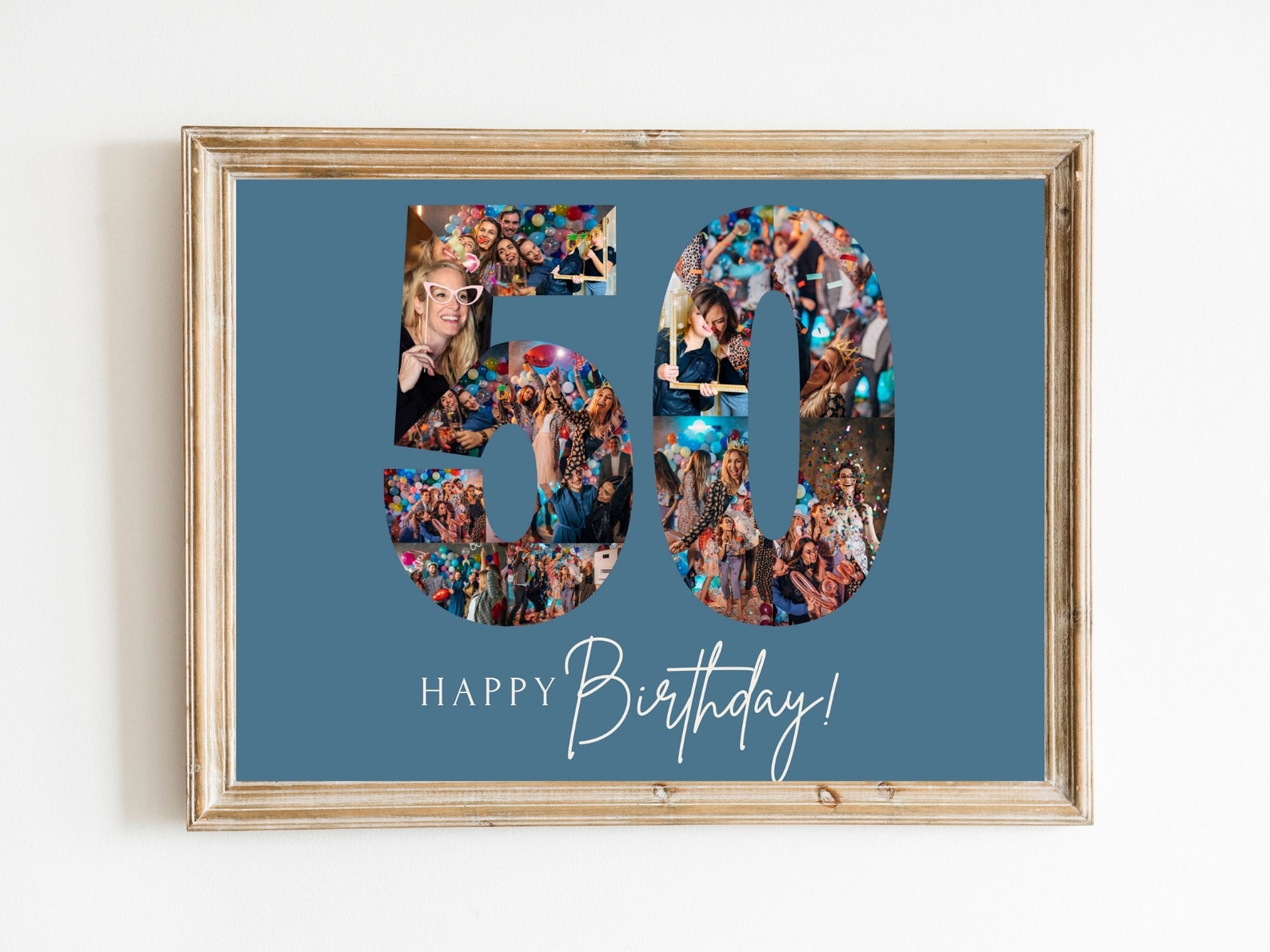 Drag and Drop Custom Number Frames Photo Collage Template, Any Number ...
