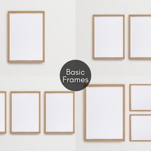 30 Wooden Frames Mockup Bundle, Gallery Wall Frame Art Print Mockup,  Blank Mockup Template, Wall Art Poster Mockup - JPG Digital Download, Gallery Wall Art, Gallery Wall Frames Mockup, Gallery Mockup, Wooden Mockup, Picture Frame Mockup, 8x11 Mockup