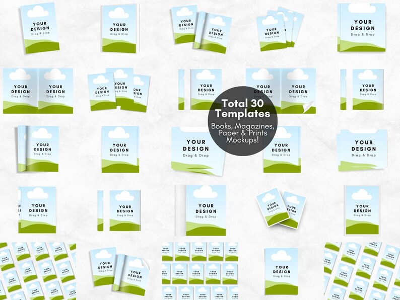 30 Canva Book Mockup, Magazine Mockup, Paper Mockup, Drag and Drop Workbook Mockup, Hard Cover Book Mockup, Open Book Mockup, Canva Templates - Instant Digital Download, Canva Magazine Mockup, Ebook Mockup Canva Book Mockup Canva Mockup Templates