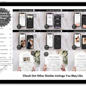 Electronic Save The Date Evite, Digital Save the Date Wedding Card, E-Invite Save The Date Template, Canva Templates - Digital Download, Modern Save The Date Evite Template, Minimalist Digital Invite Electronic Save The Date Invitation Card Calendar