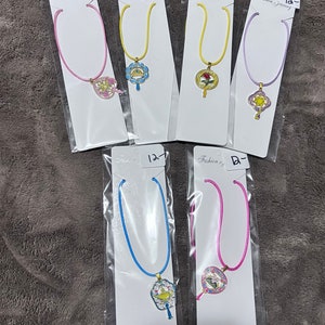 Disney Princess* inspired mirror pendant necklaces