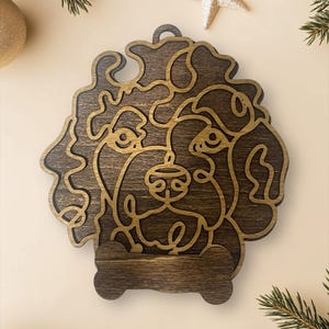 Dog Breed Ornament, Dog Ornament, Personalized Ornament, Christmas Ornament, Pet Lover Gift