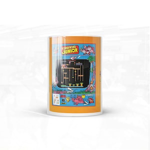 Classic Retro Arcade Donkey Kong Jr LARGE 15oz Coffee Cup Mug