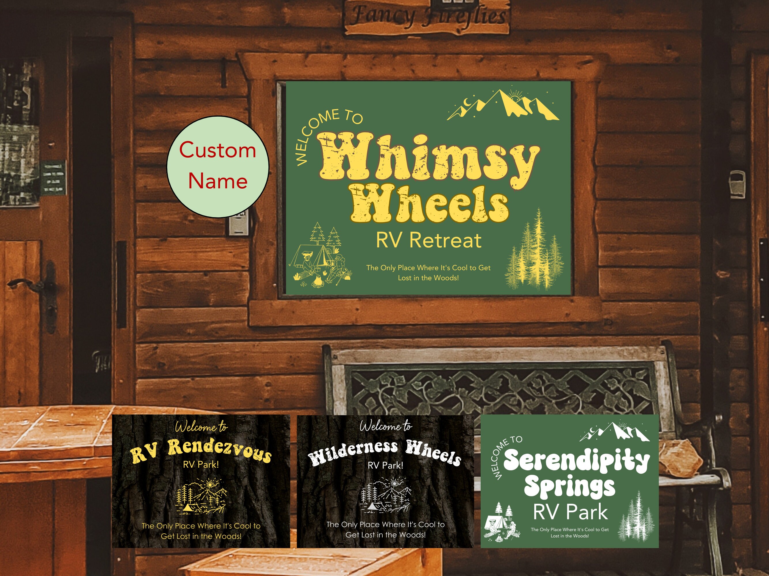 Customize RV Park Banner for Campground Custom Business Banner Outdoor ...