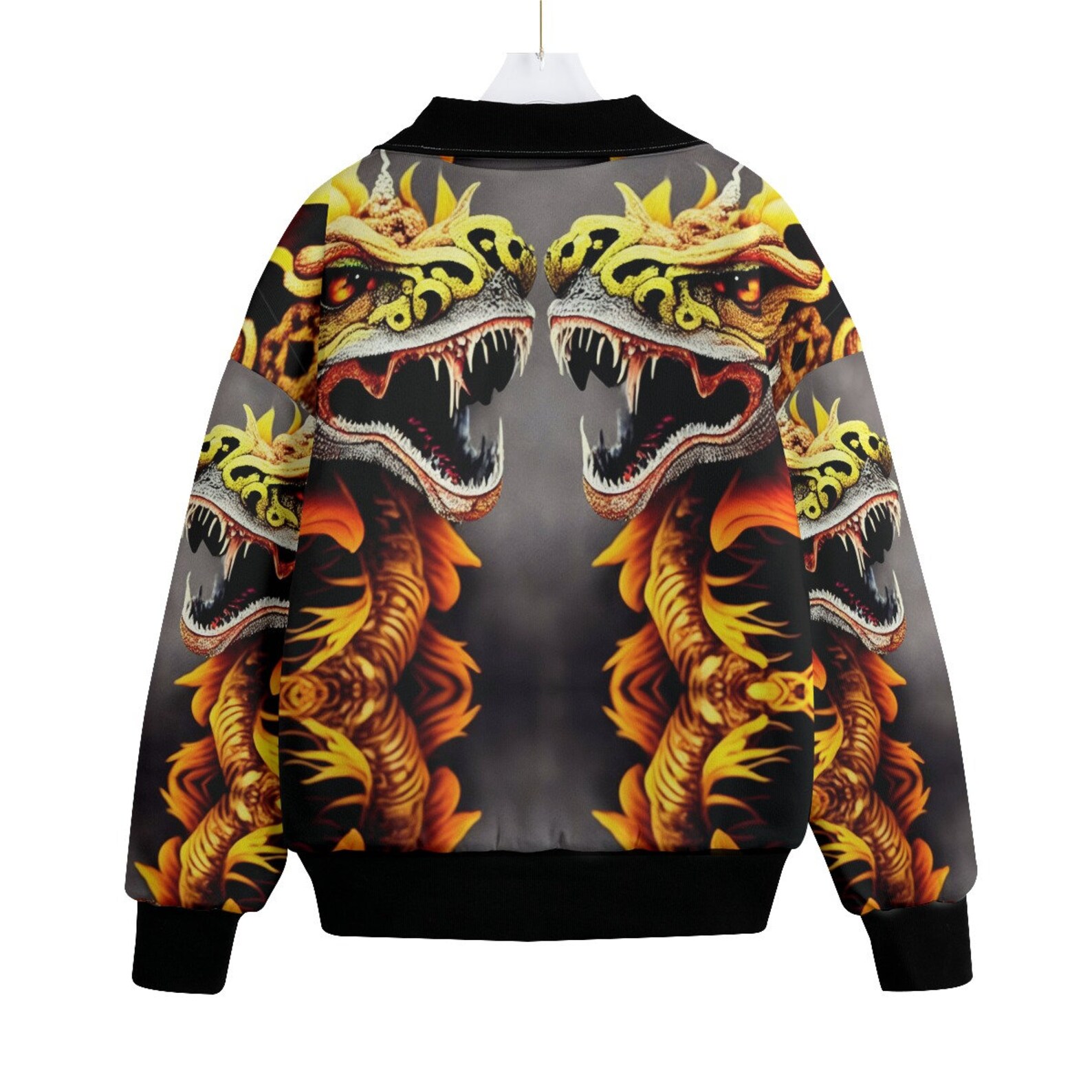 Dragon Bomber Jacket Asian Men's Gift Man's Tattoo Rockabilly Biker ...