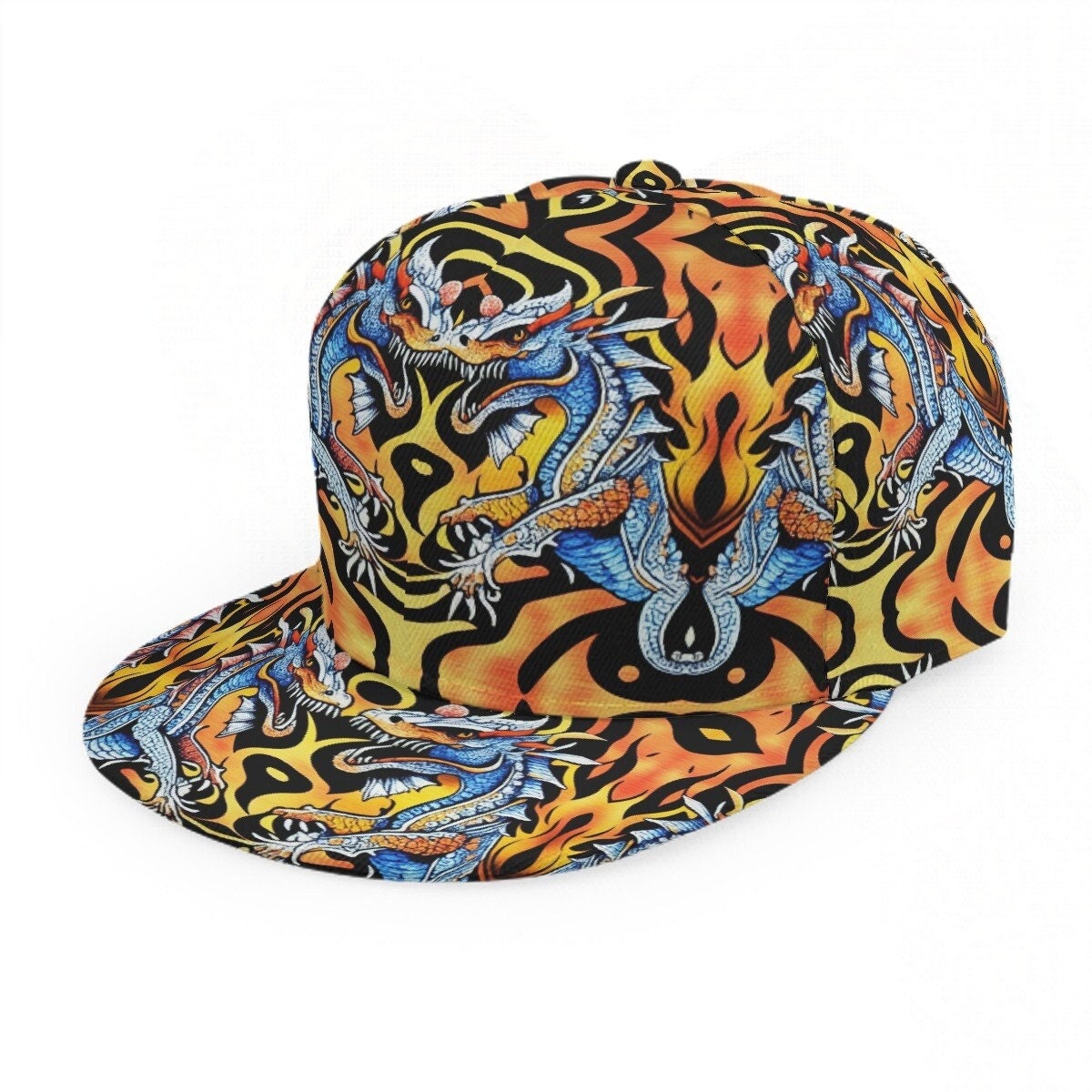 Dragon Hat Baseball Cap Trucker Hip Hop Rave Dj MC Hat Unisex