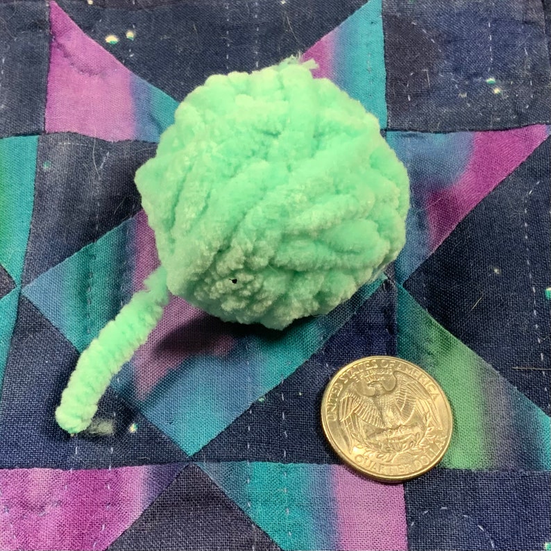 Crochet Yarn Ball Cat Toy Etsy