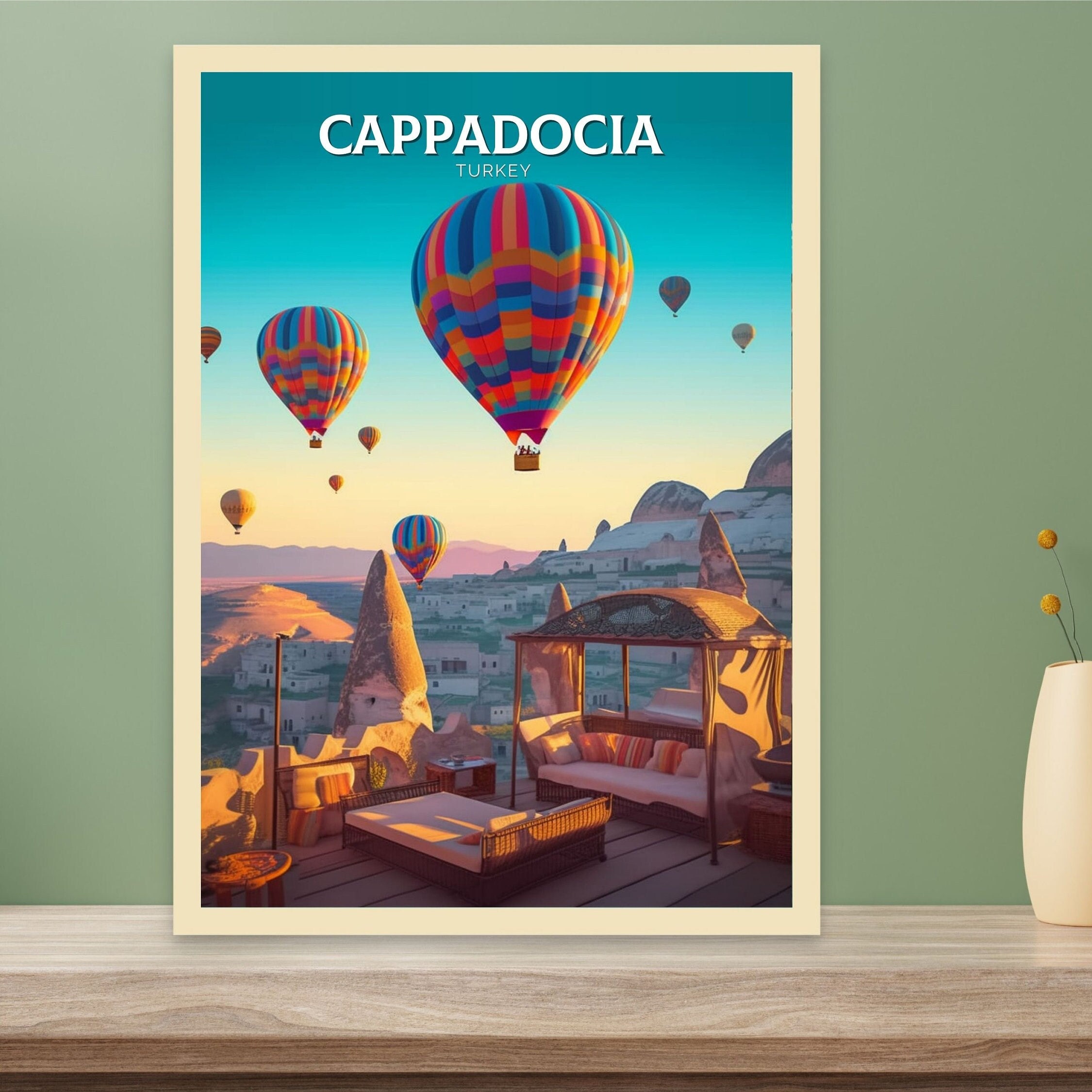 cappadocia travel poster