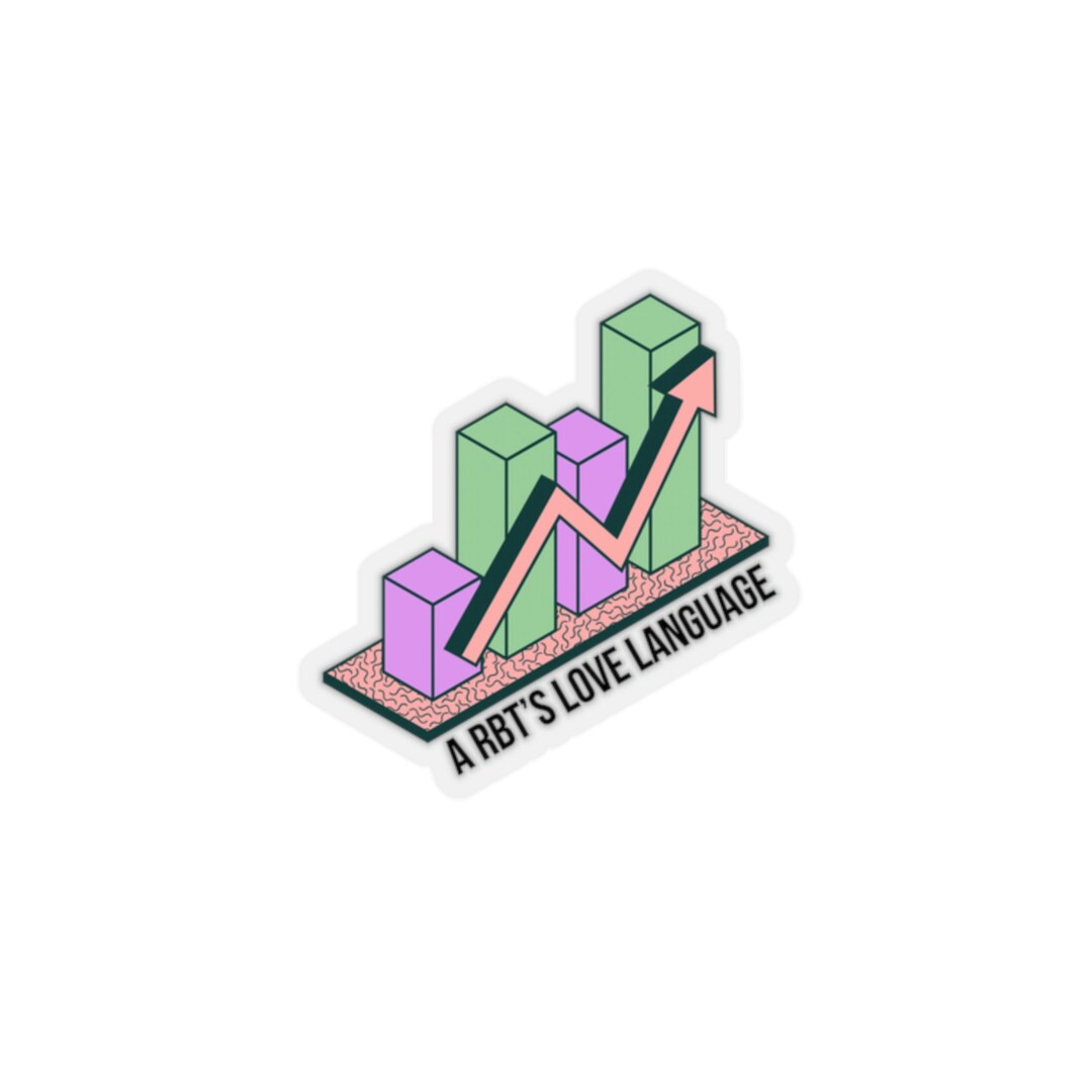 RBT Love Language Graph Data Sticker Etsy