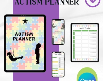 Autism Self Care Journal Unmasking Worksheets, Sensory and Emotional Support for Adults and Teens Printable Planner PDF