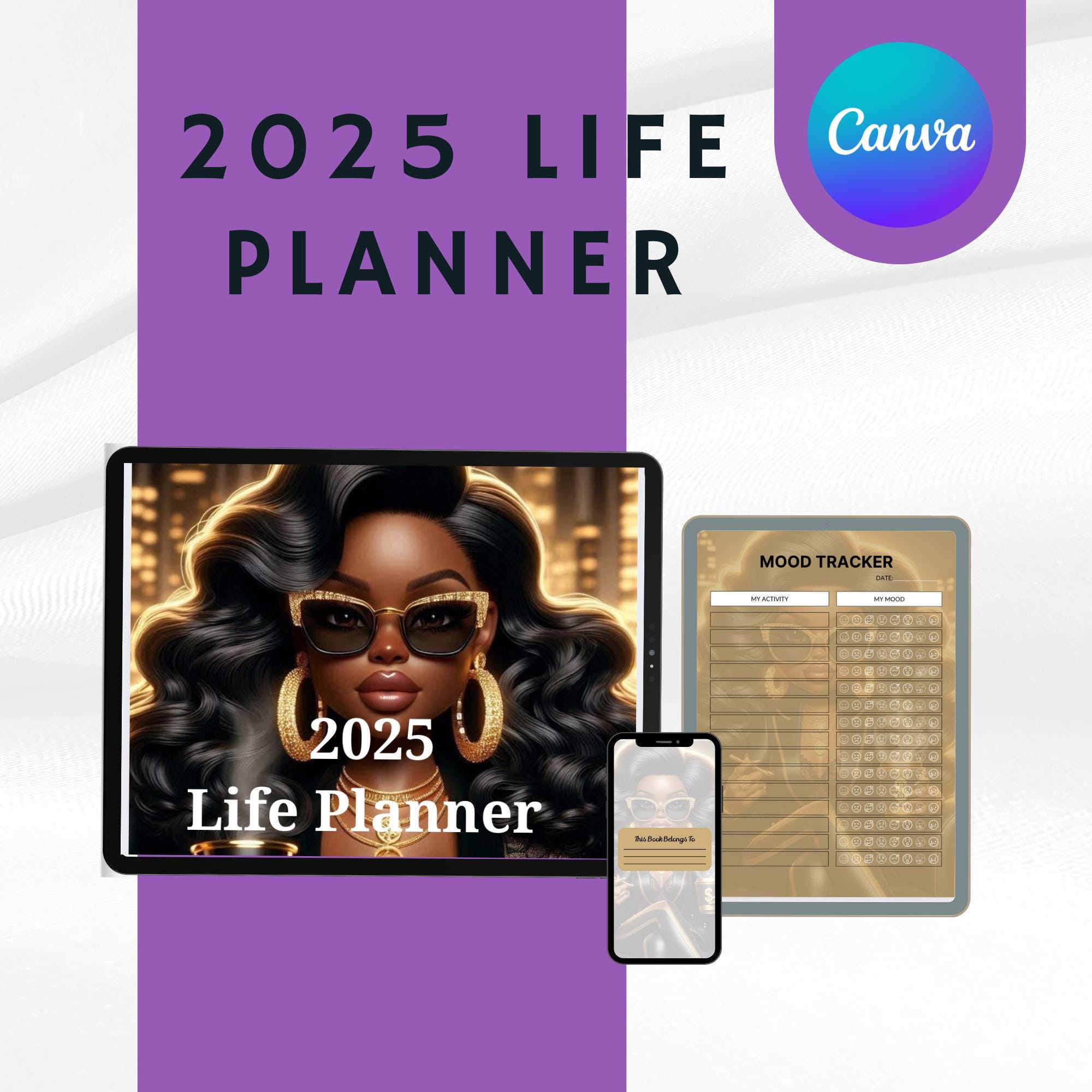 store product block Ultimate 2025/2026 Life Planner Digital Productivity Planner Goal Setting Budgeting and Daily Organization GoodNotes & Printable PDF poster