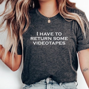 American Psycho Shirt | Patrick Bateman | Halloween | Movie Quote T-Shirt | Horror Film Fan Gift | Cult Classic | Return Some Videotapes