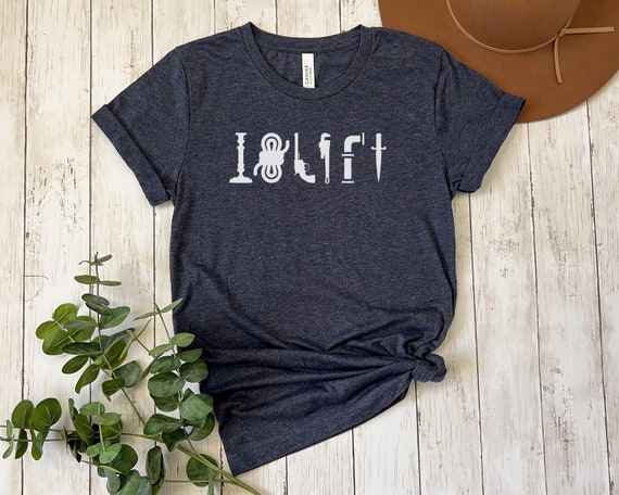 Clue the Movie Shirt | Weapons T-Shirt | Movie Quote Tee | Funny Film Fan Gift | 80s Nostalgia Top | Tim Curry | Murder Mystery, Candlestick