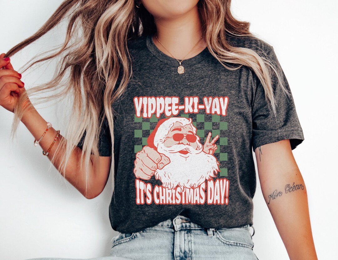 Die hard christmas shirt movie quote t shirt funny film fan gift