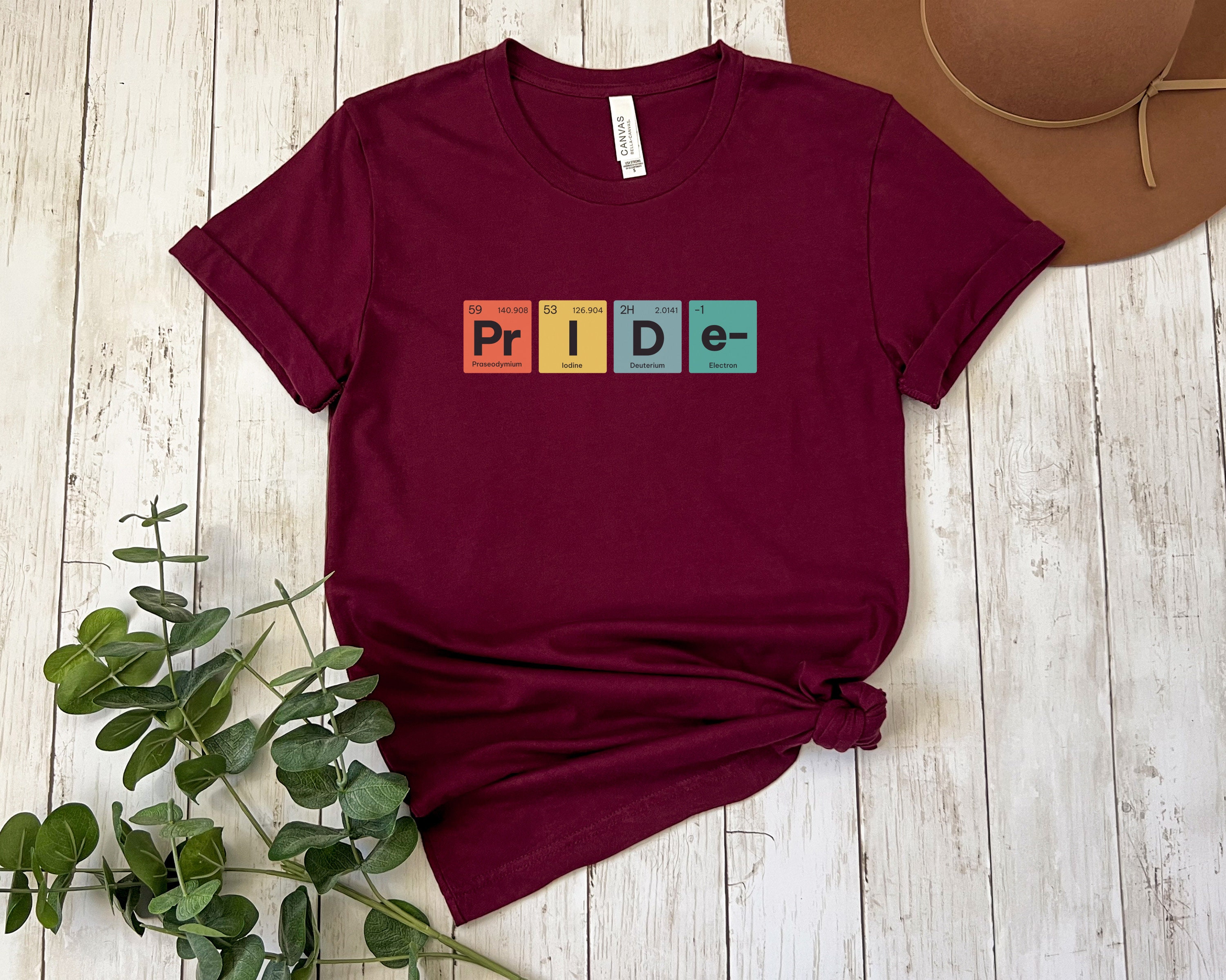 Pride Shirt | LGBTQ T-shirt | Periodic Table Science Tee | Funny