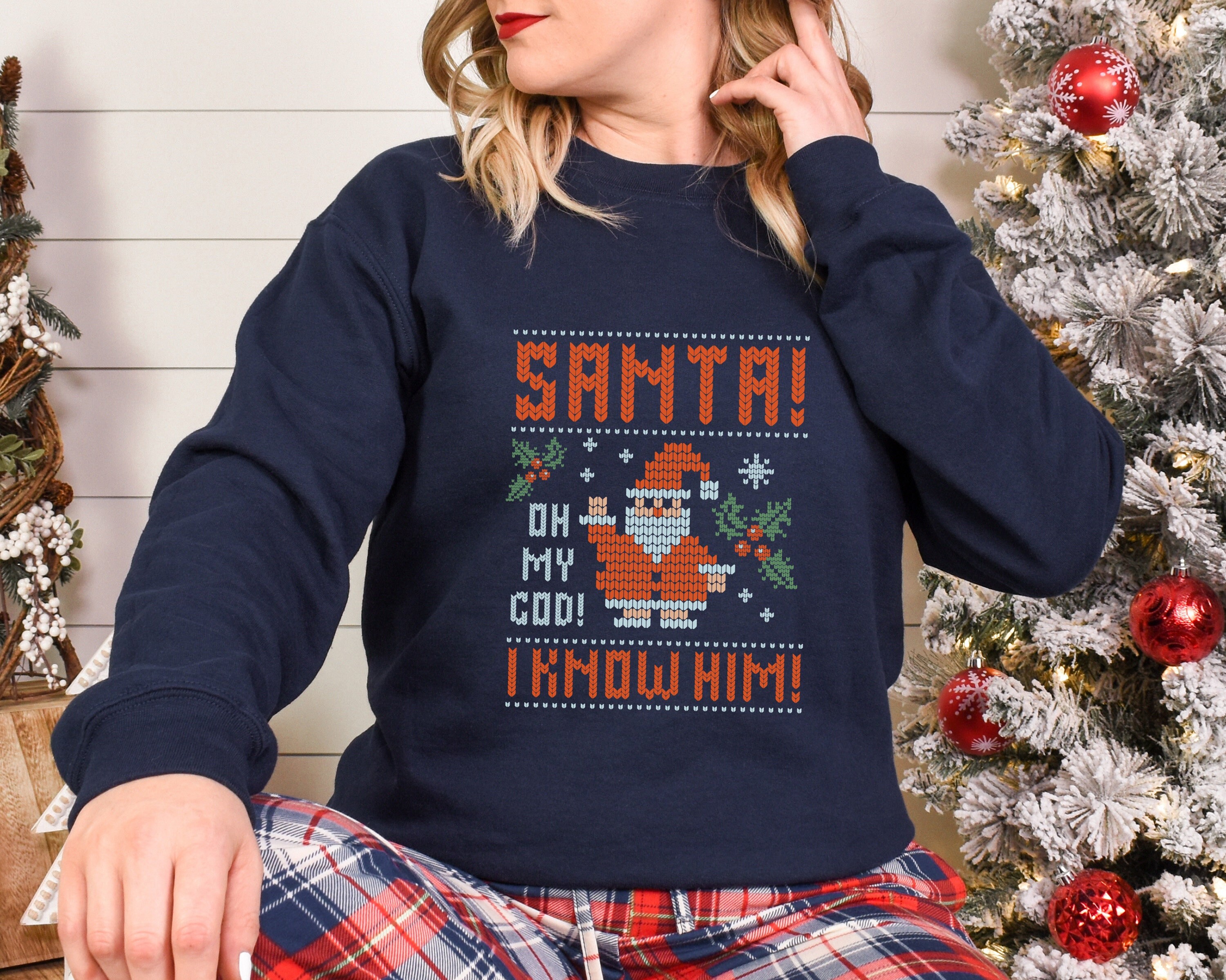 Elf Sweatshirt Christmas Shirt Movie Quote Funny Film Fan