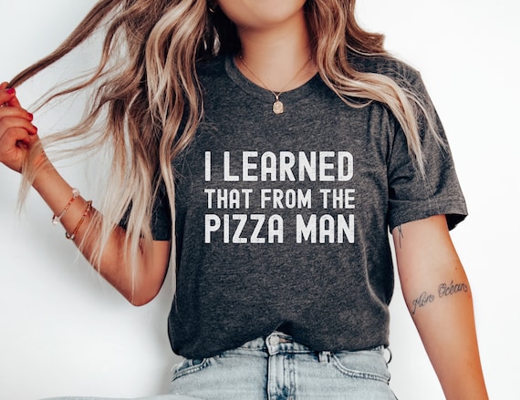 Supernatural Shirt | TV Show Quote T-Shirt | Funny Shirt | Ironic Fan Tee | Dean & Sam Winchester | Castiel | Angels Demons | Pizza Man