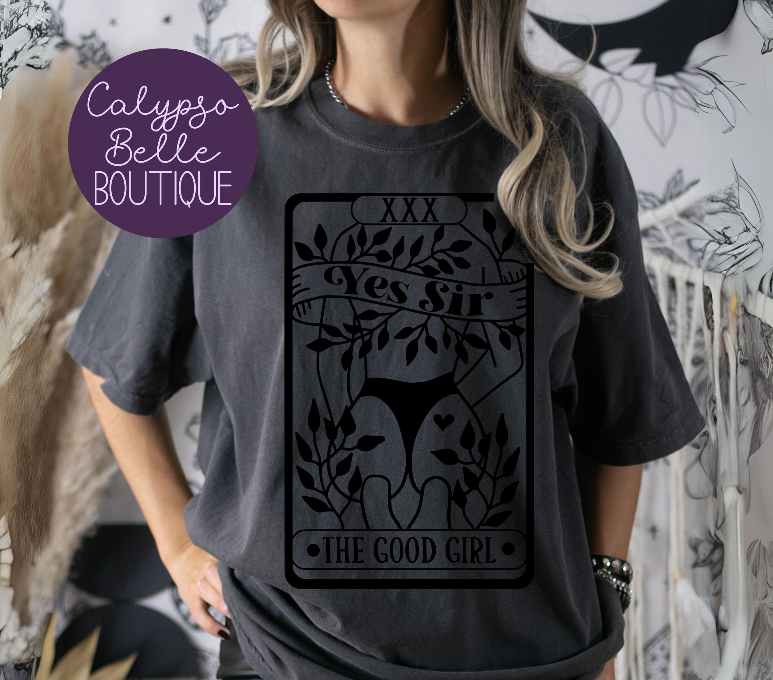 The Good Girl Tarot Card Tee, Smut Shirt, Book Lover Gift