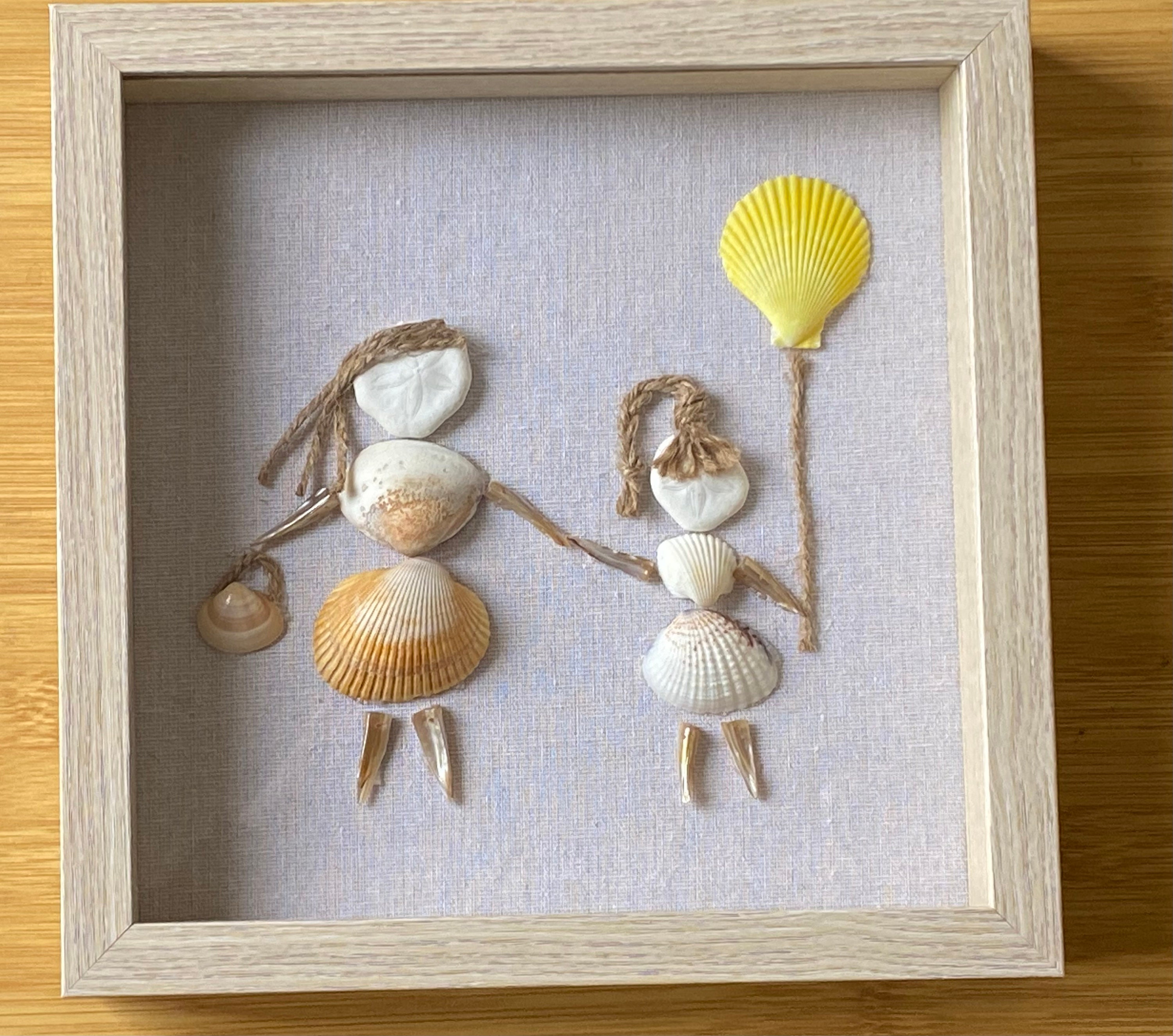 Seashell Shadow Box Craft
