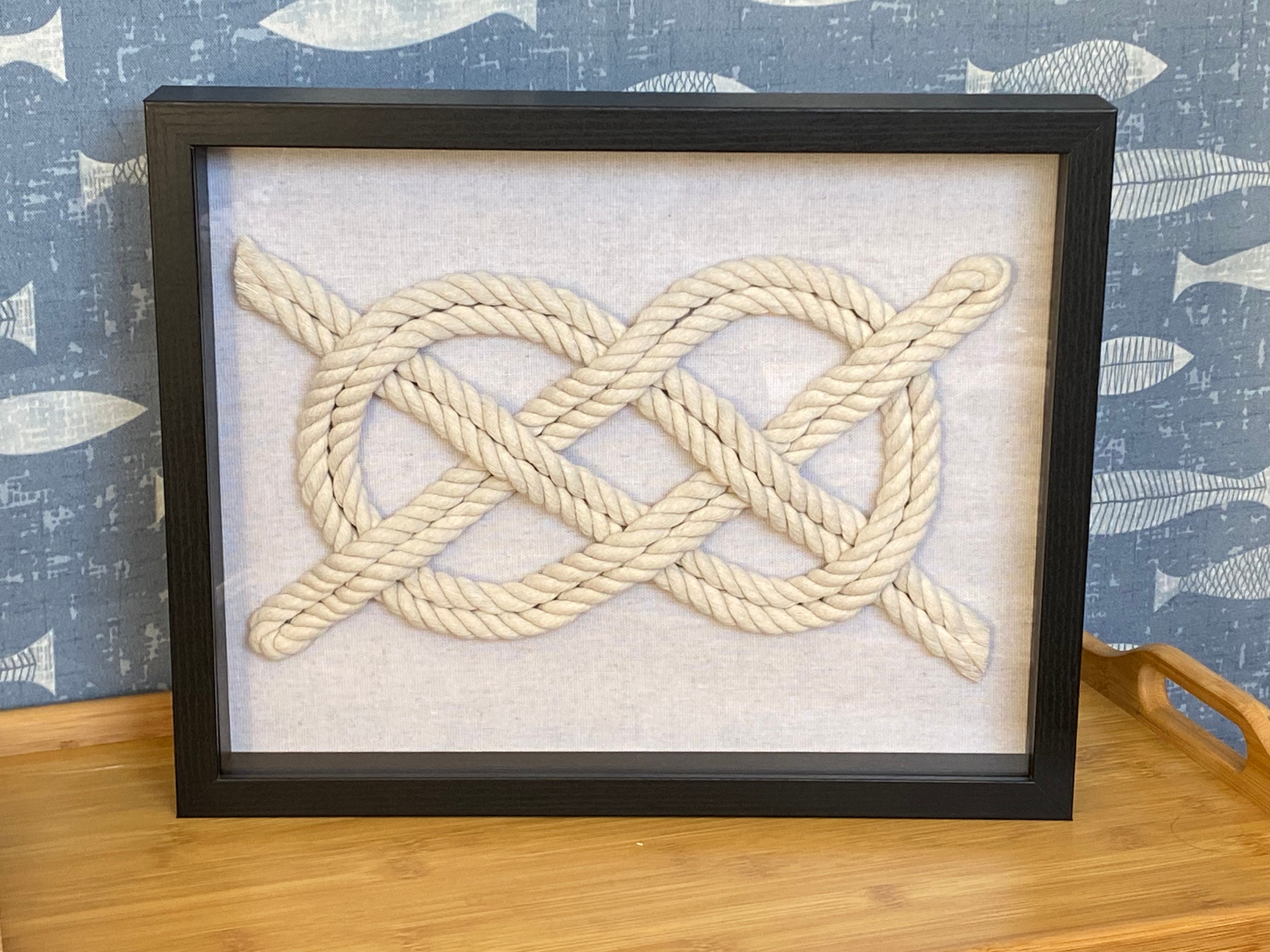 Nautical Knot Sailor Knot Beach Decor Rope Art Boat Decor - Etsy