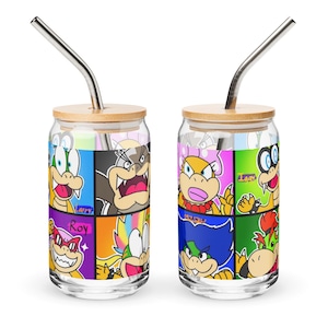 Koopalings Can-shaped glass