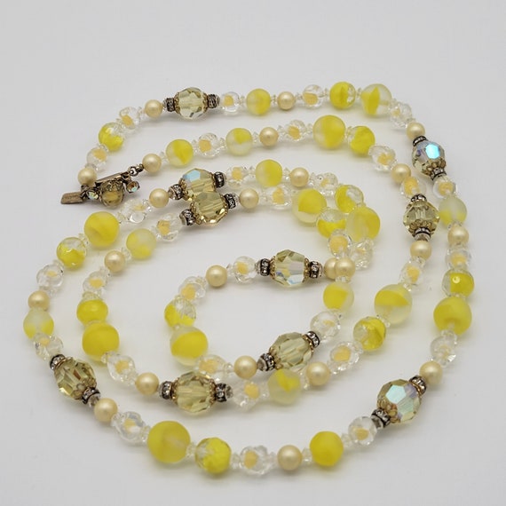 Vintage Vendome Art Glass Bead Necklace, Collecti… - image 5