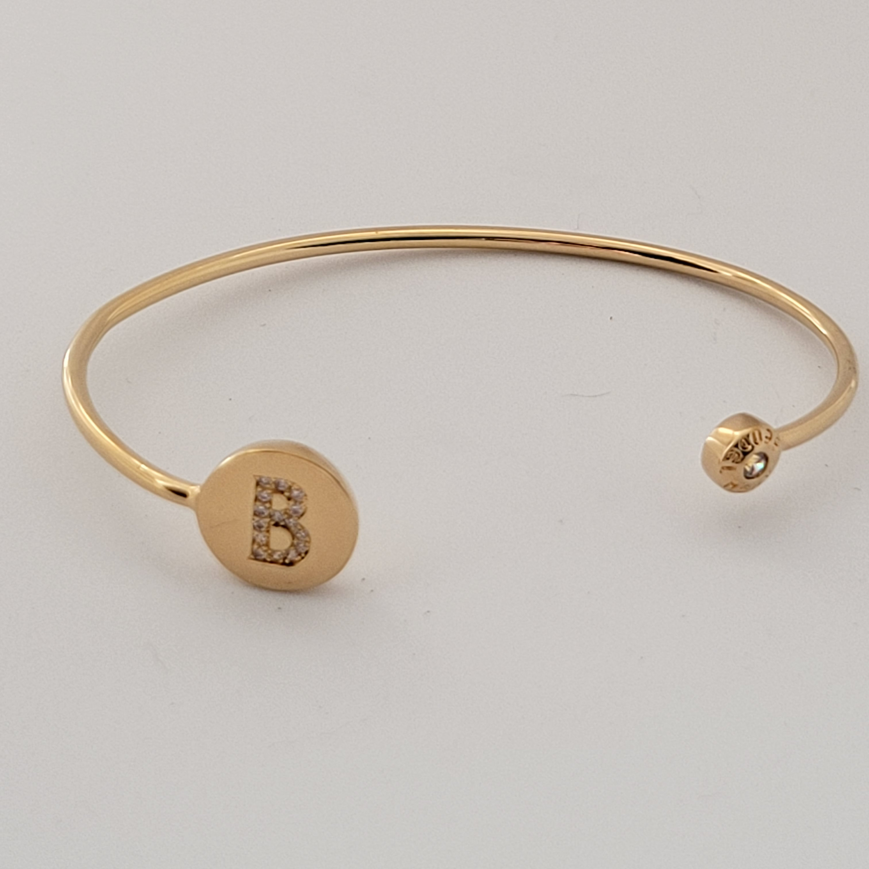 Initial Cuff Bracelet