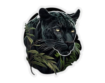 Black Panther Sticker - Etsy