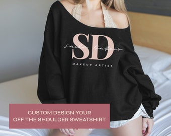 トップス Logo Emb Off Shoulder Sweatshirt Logo Emb Off Shoulder Sweatshirt - MISTREASS