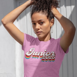 Retro Juniorenklasse von 2025 Tshirt, Sweatshirt und Hoodies - 11.Grad Juniors & College Juniors - Back to School Wear