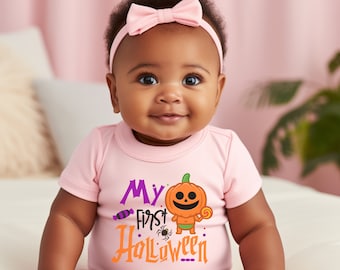 My First Halloween Onesies for Newborn to Toddler - Cute Halloween Shirts for Infants