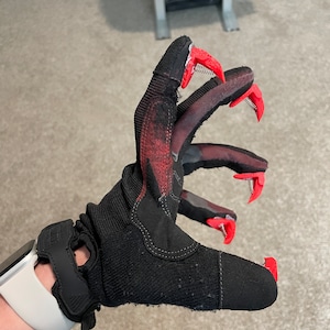 Fjäderbelastad Spider Hero 2099 Finger Talons STL-fil