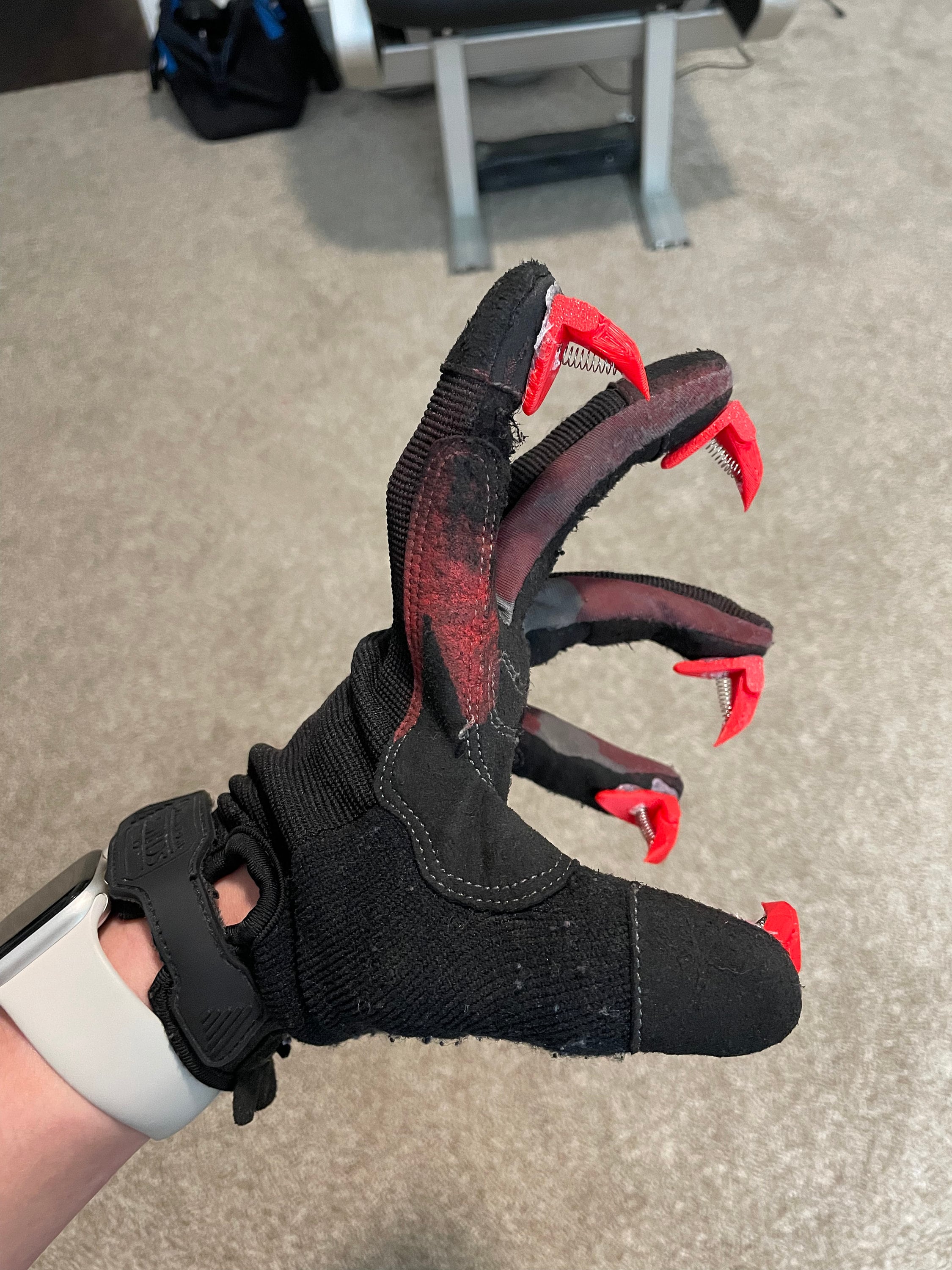 Spring Loaded Spider Hero 2099 Finger Talons STL File - Etsy