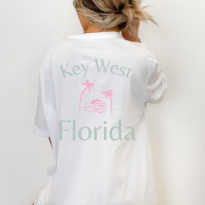 Vacation T-shirt, Beach Tee, Florida Shirt, Beach gift t-shirt, Summer Vibe Shirt, Summer t- shirt, Womens Beach Tee, Key West shirt